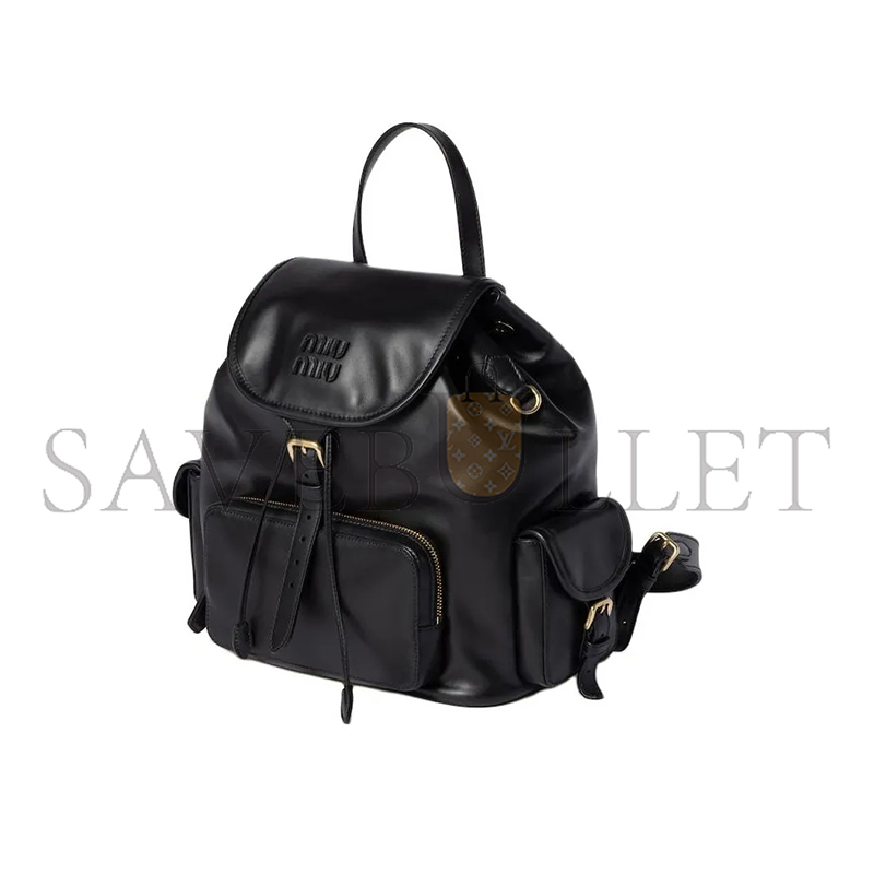 MIU MIU LEATHER BACKPACK 5BZ042 (29.5*25*12.5cm)